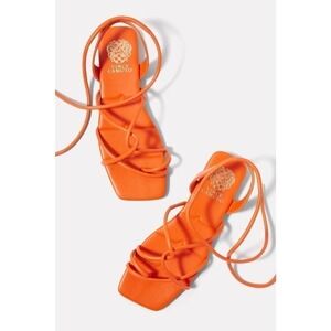 Vince Camuto Alminda Sandal Orange 9 US NEW
